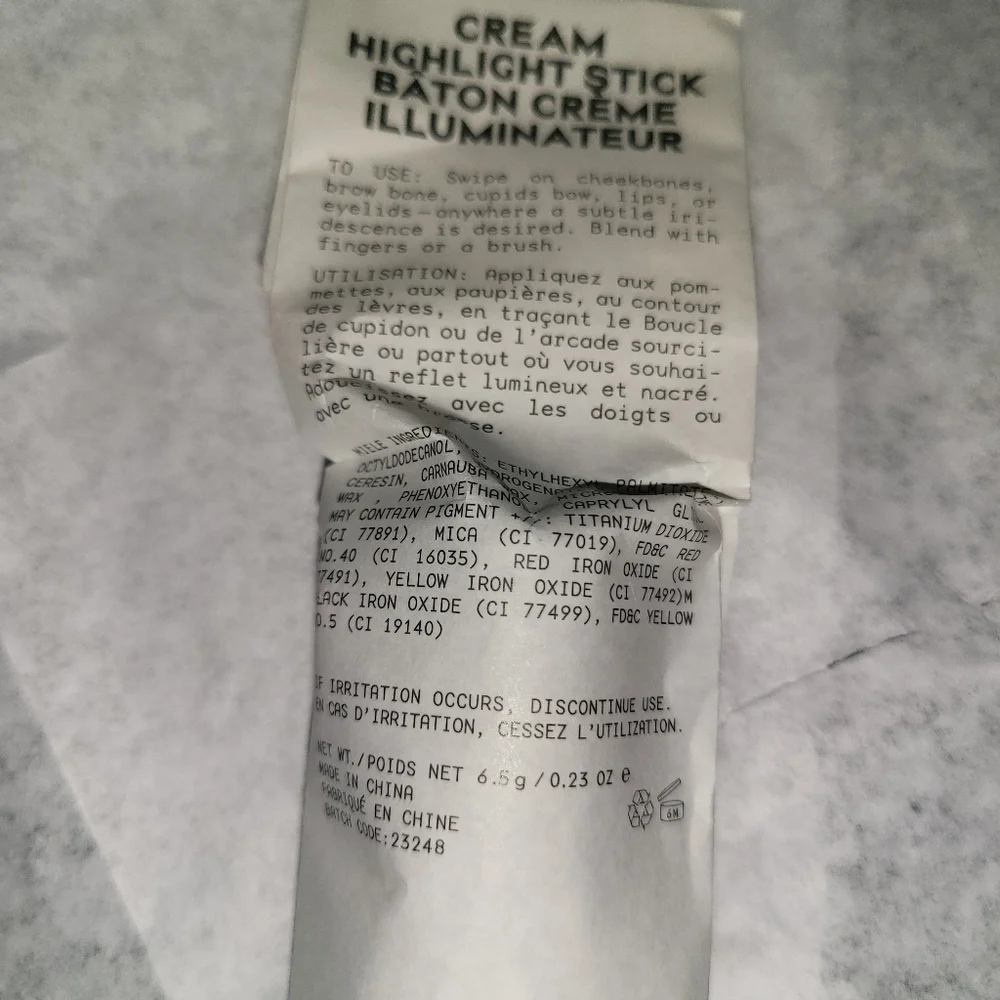 Cream Highlighter Stick in color Miele 0.23 Oz - Picture 7 of 7